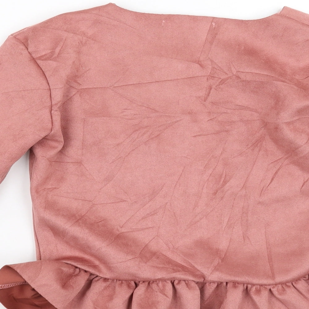 Prague Womens Pink   Jacket  Size 6