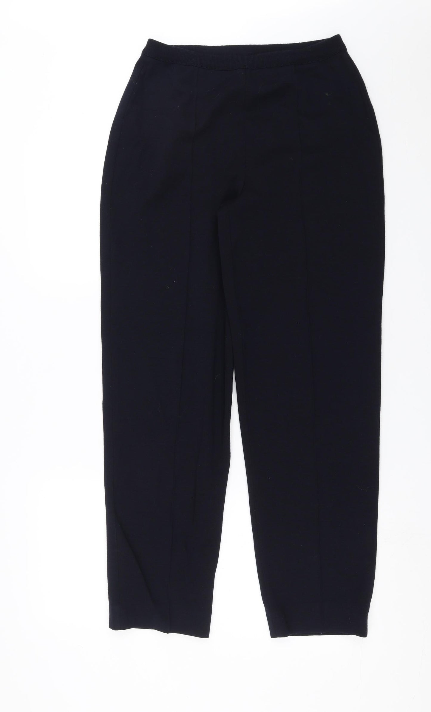 LUCIA Womens Blue  Knit Trousers  Size 12 L29 in