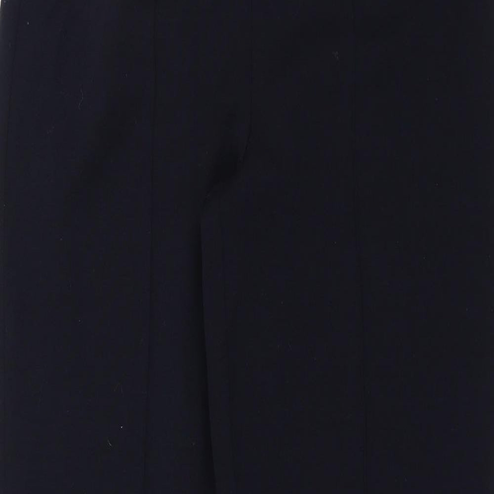 LUCIA Womens Blue  Knit Trousers  Size 12 L29 in