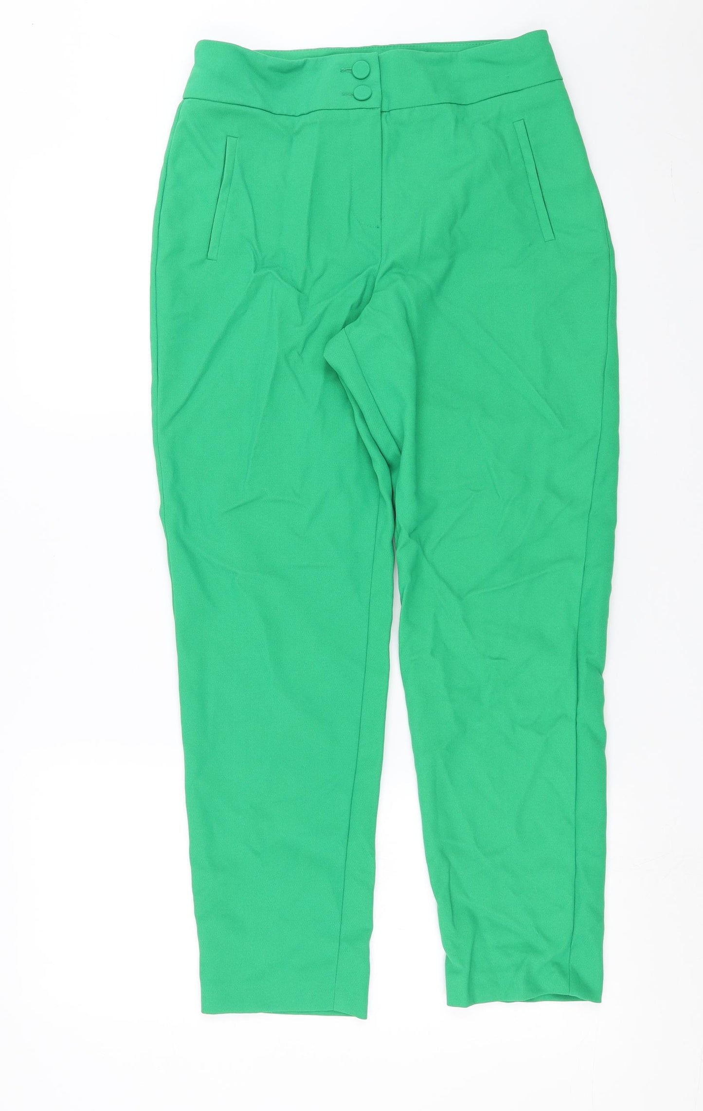 Primark Womens Green   Trousers  Size 10 L26 in