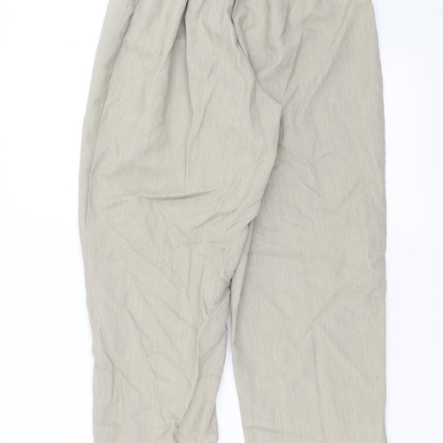 Preworn Womens Beige   Trousers  Size 14 L26 in