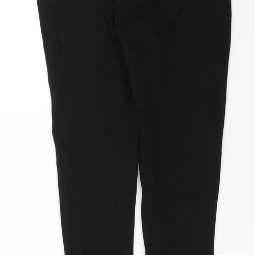 ESMARA Womens Black   Carrot Leggings Size 12 L28 in