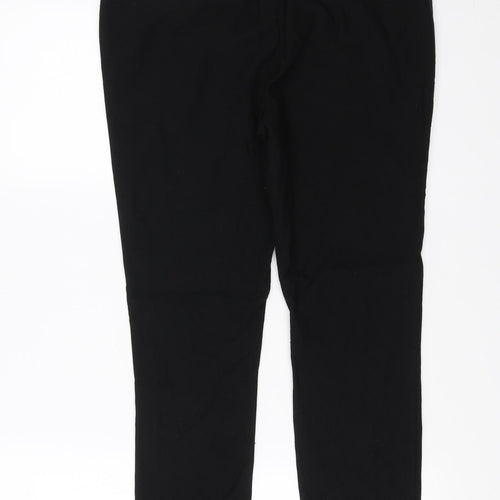 Preworn Womens Black   Trousers  Size 34 in L24 in