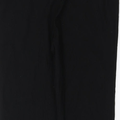 Preworn Womens Black   Trousers  Size 34 in L24 in