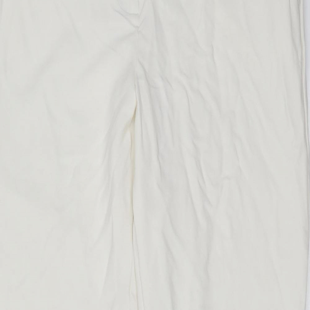 Principles Womens White   Trousers  Size 14 L31 in