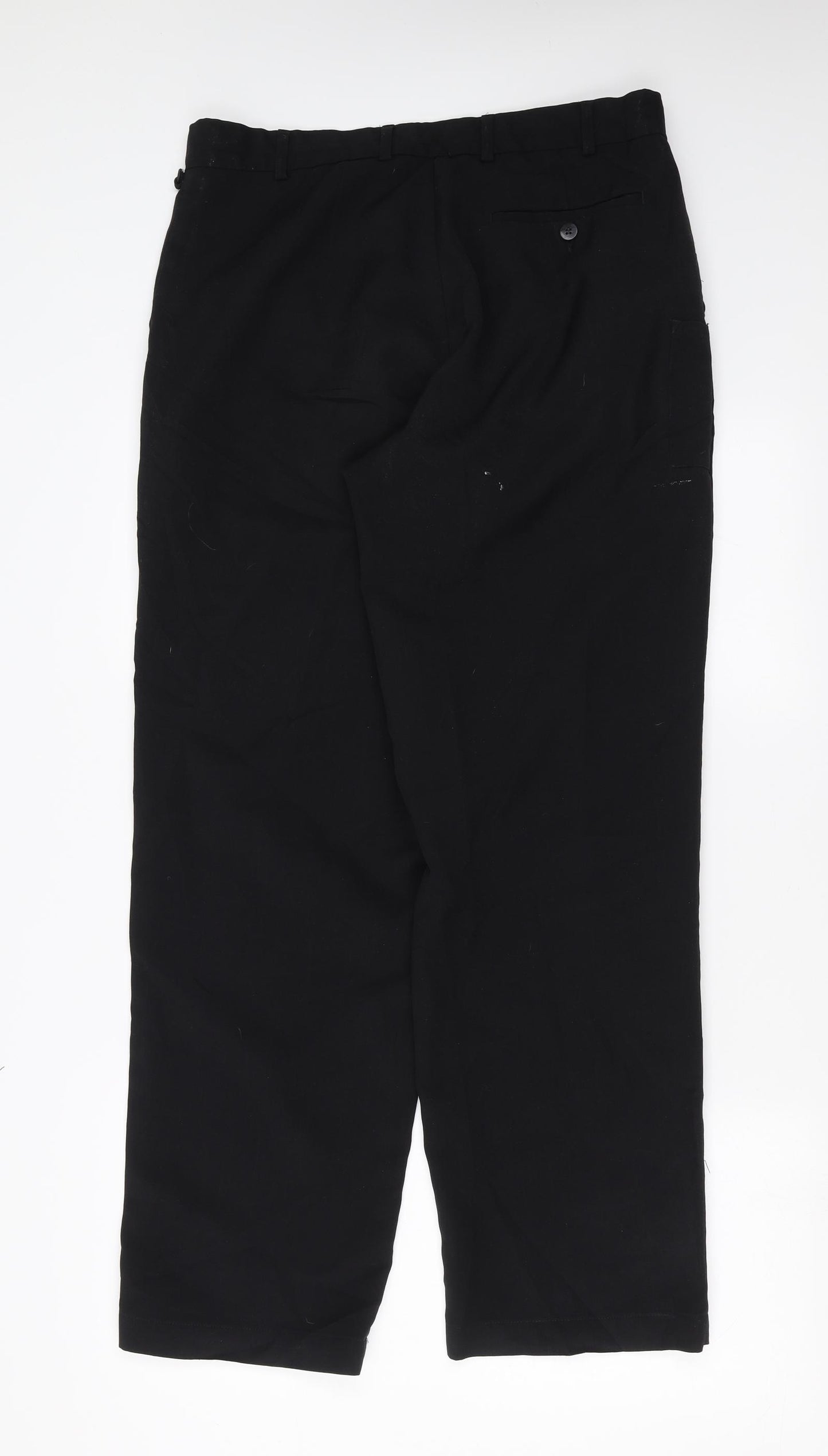 Dimensions Mens Black   Trousers  Size 34 in L31 in