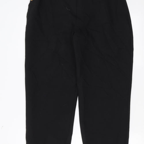 Marks and Spencer Womens Black   Trousers  Size 14 L26 in