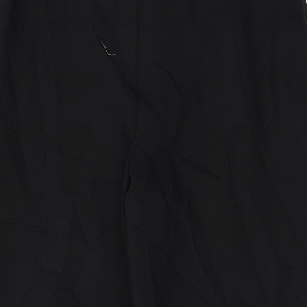 Marks and Spencer Womens Black   Trousers  Size 14 L26 in