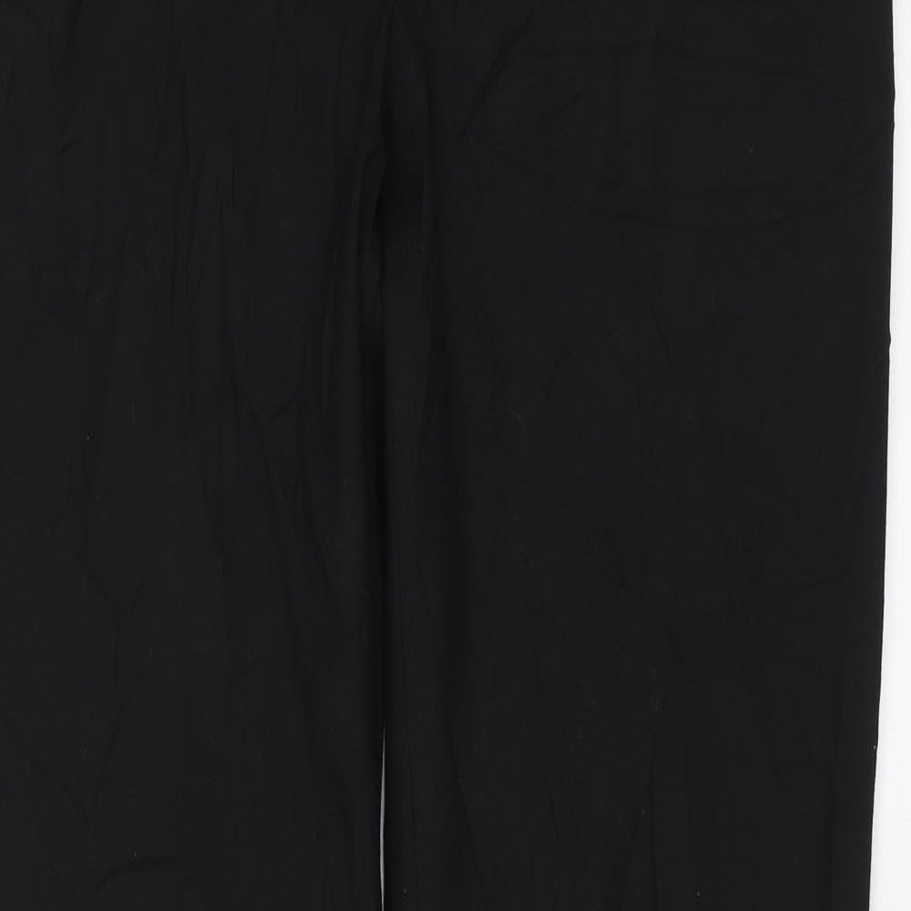 Marks and Spencer Womens Black   Trousers  Size 14 L32 in - Long leg
