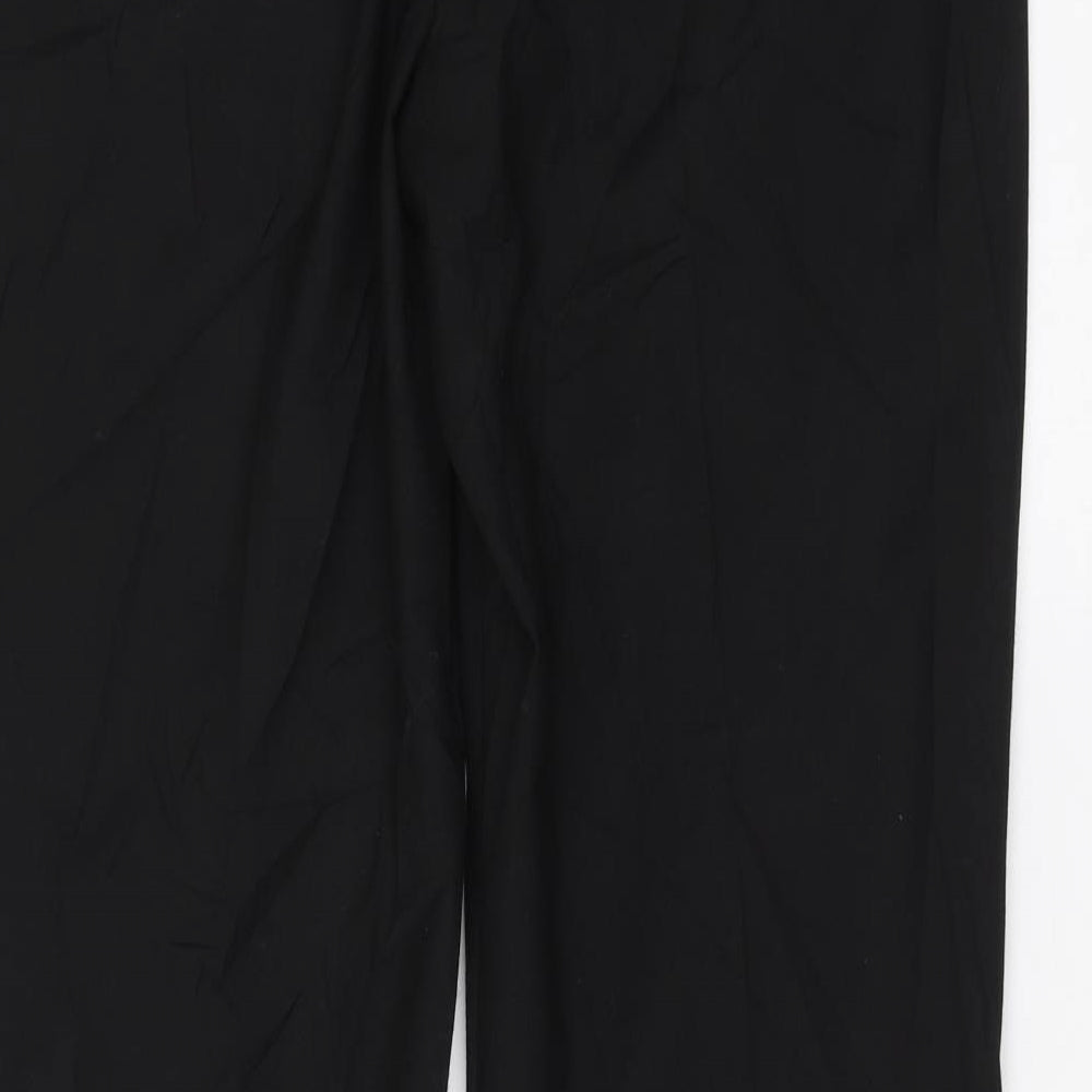 Marks and Spencer Womens Black   Trousers  Size 14 L32 in - Long leg