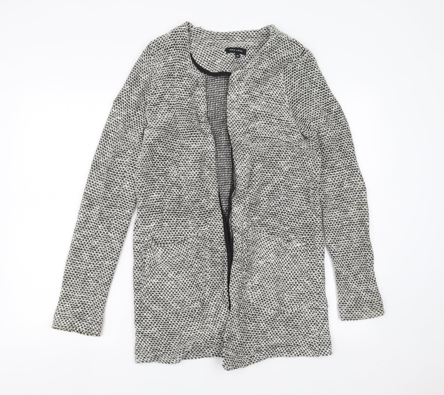 New Look Womens Black   Cardigan Jumper Size 12