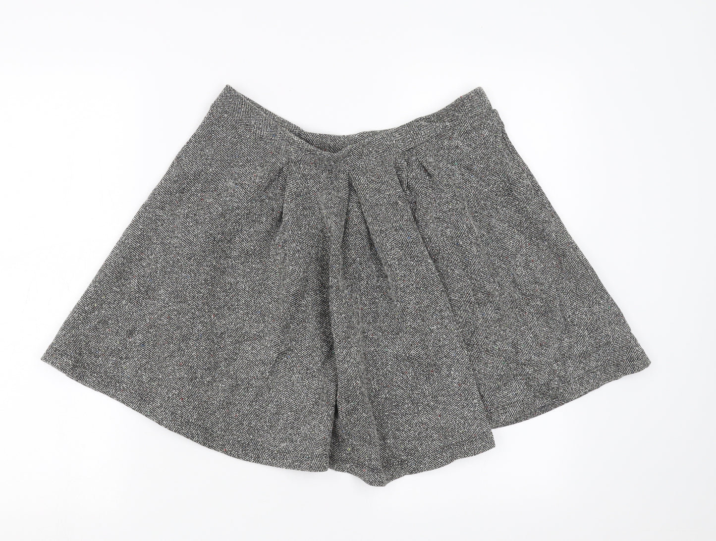 Papaya Womens Grey   Skater Skirt Size 14
