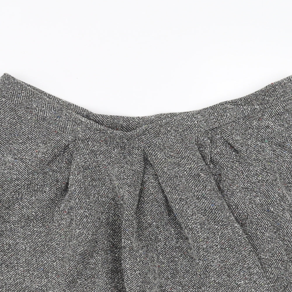 Papaya Womens Grey   Skater Skirt Size 14