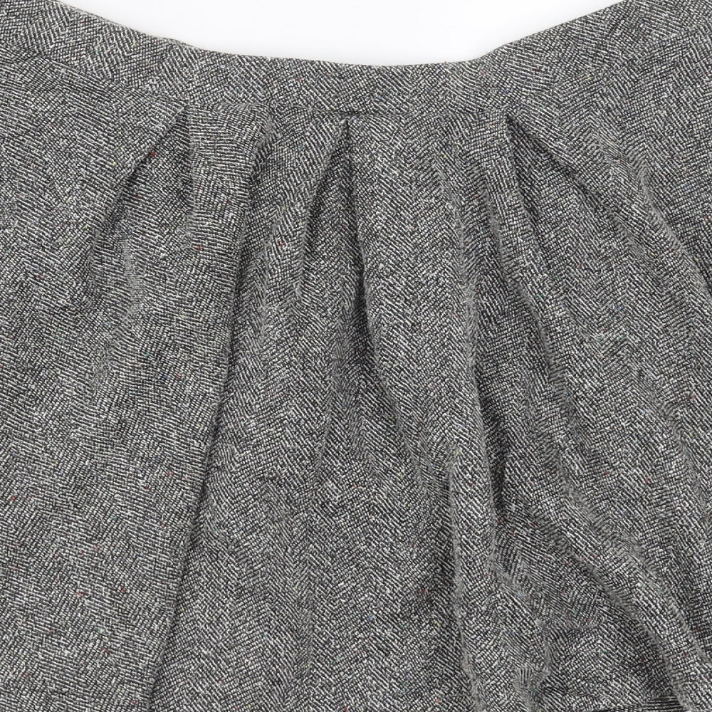 Papaya Womens Grey   Skater Skirt Size 14