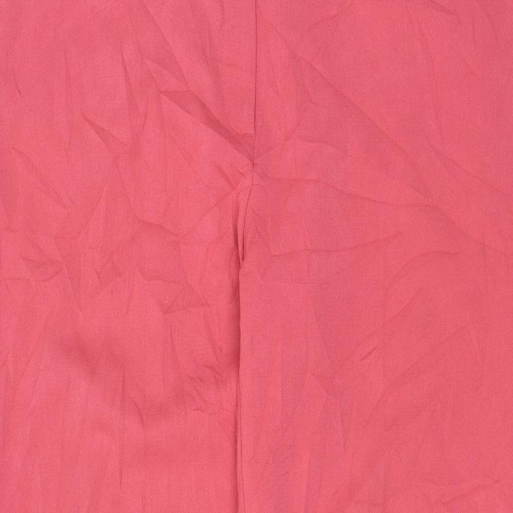 Marks and Spencer Womens Pink   Trousers  Size 16 L30 in