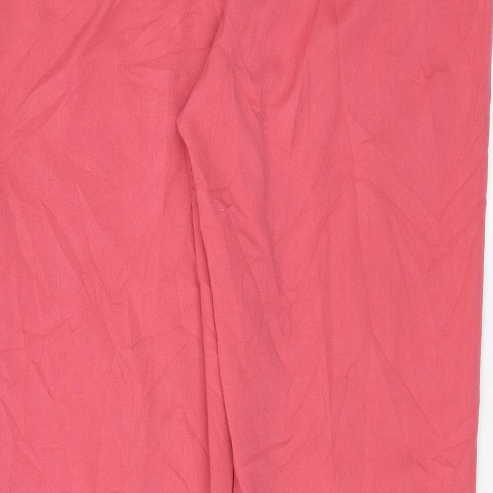 Marks and Spencer Womens Pink   Trousers  Size 16 L30 in