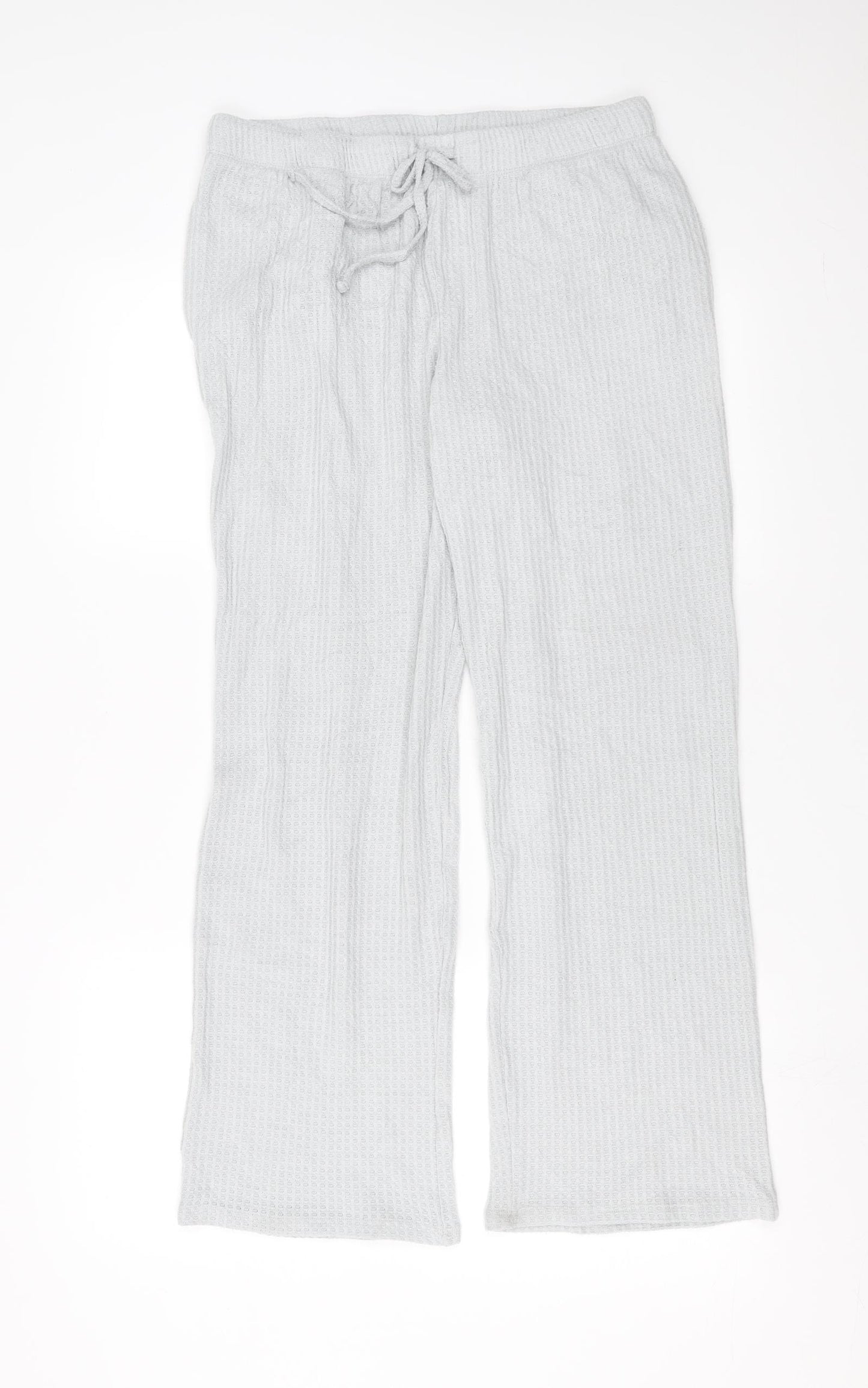 Primark Womens Grey Solid   Lounge Pants Size S