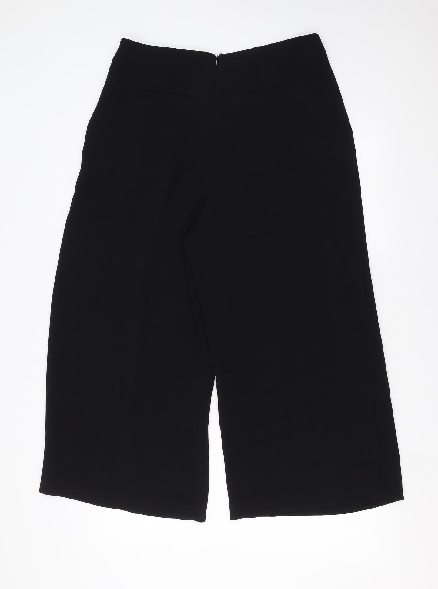 Topshop Womens Black   Trousers  Size 14 L23 in - Culottes