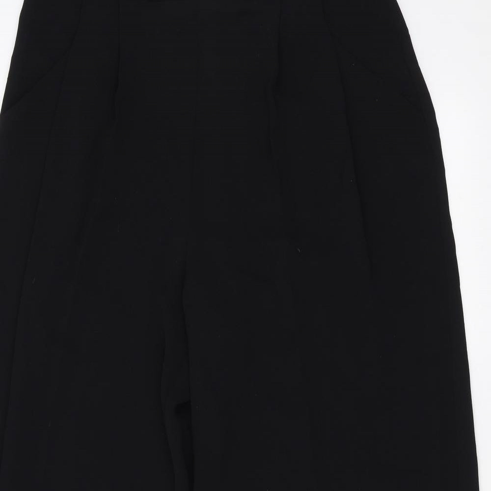 Topshop Womens Black   Trousers  Size 14 L23 in - Culottes