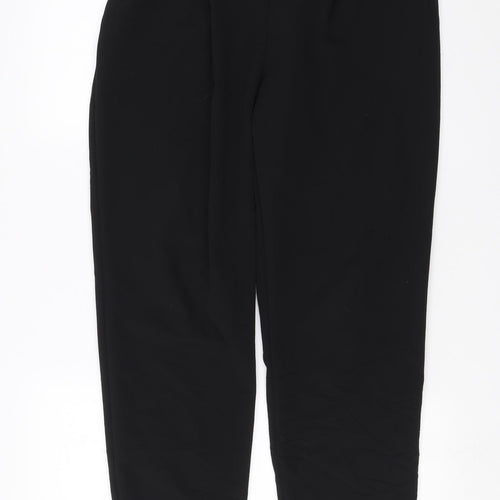 Arte Womens Black   Trousers  Size 14 L29 in
