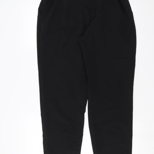Arte Womens Black   Trousers  Size 14 L29 in