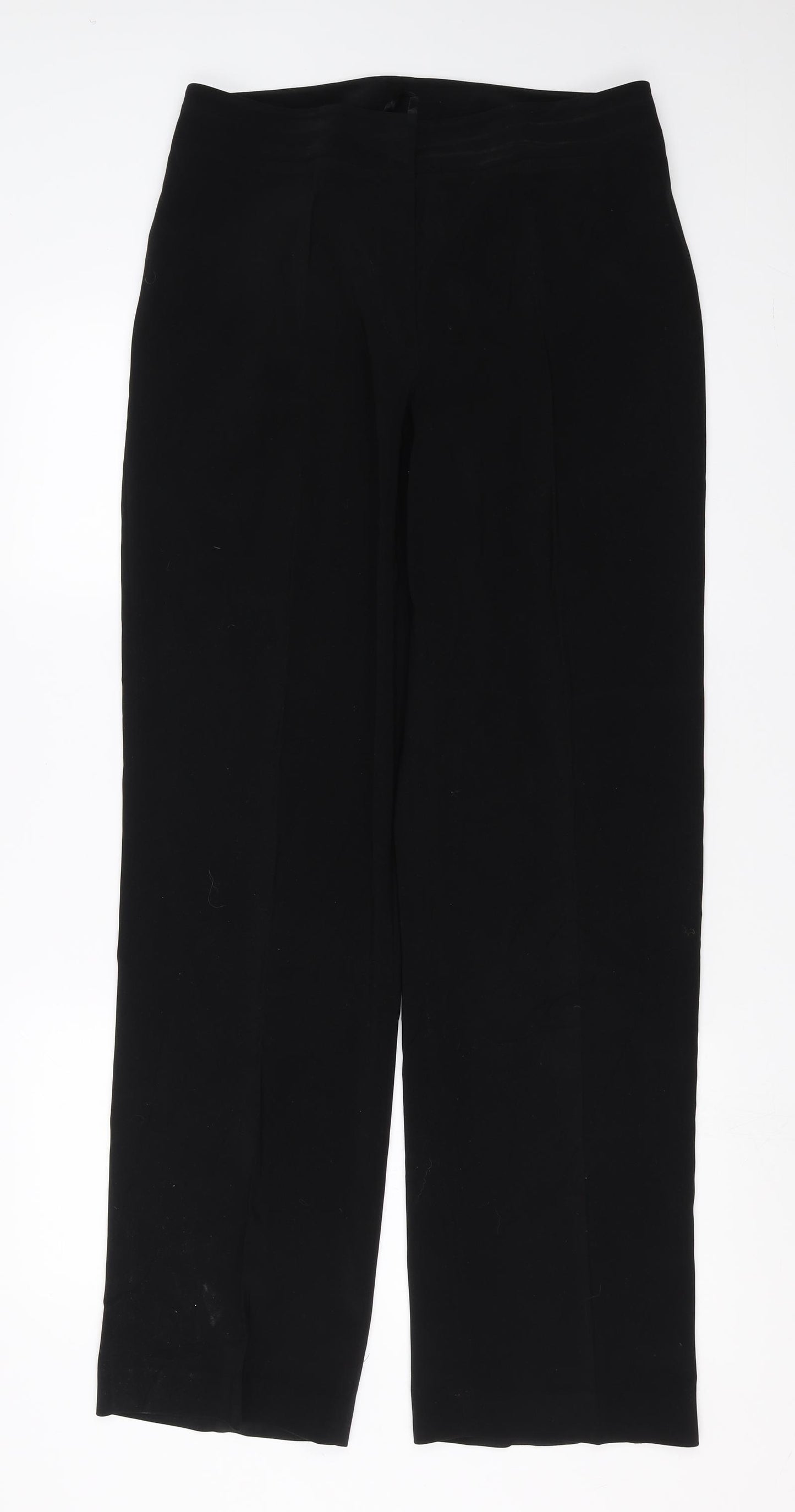 Marks and Spencer Womens Black   Trousers  Size 16 L32 in - Long leg