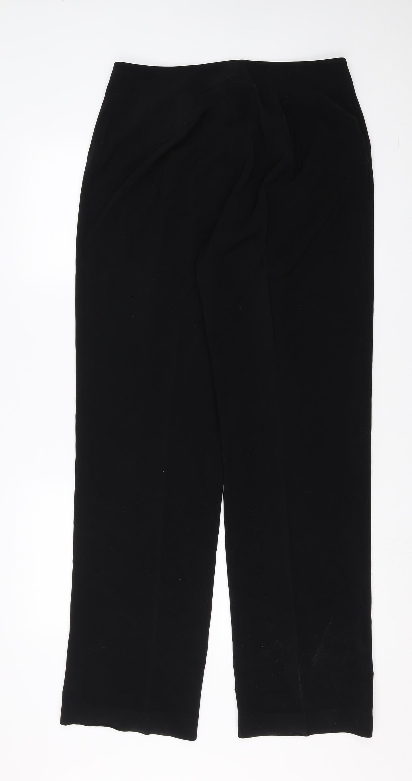 Marks and Spencer Womens Black   Trousers  Size 16 L32 in - Long leg