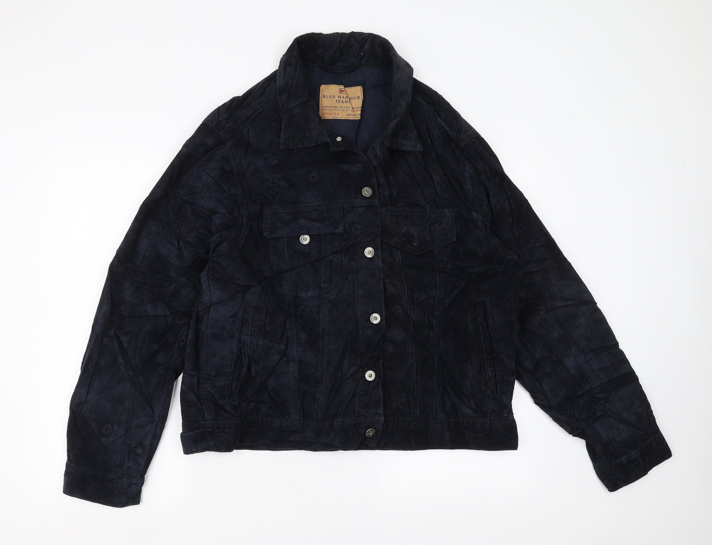 Marks and Spencer Mens Blue  Corduroy Jacket  Size XL