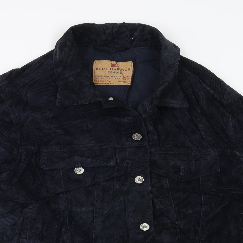 Marks and Spencer Mens Blue  Corduroy Jacket  Size XL