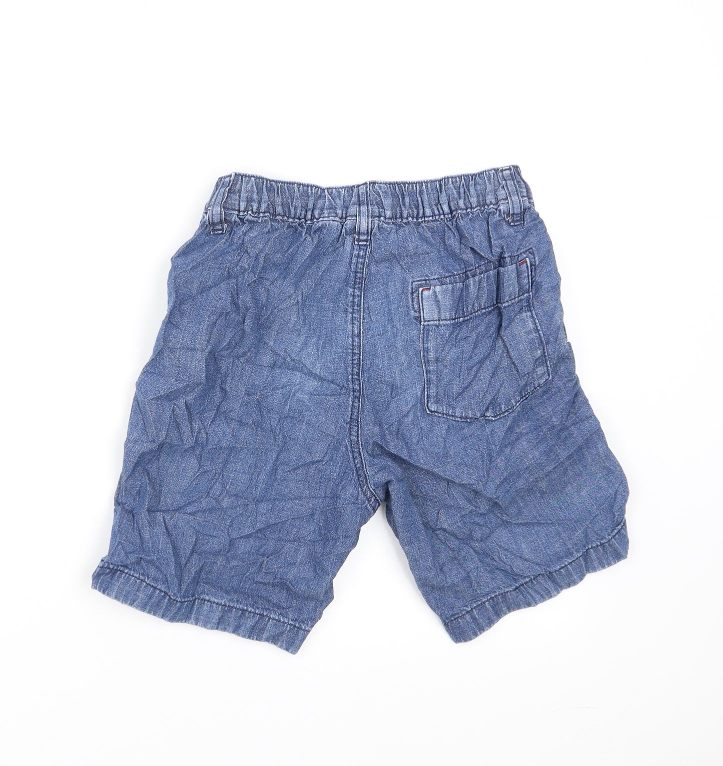 Uniqlo Boys Blue  Denim Bermuda Shorts Size 9-10 Years