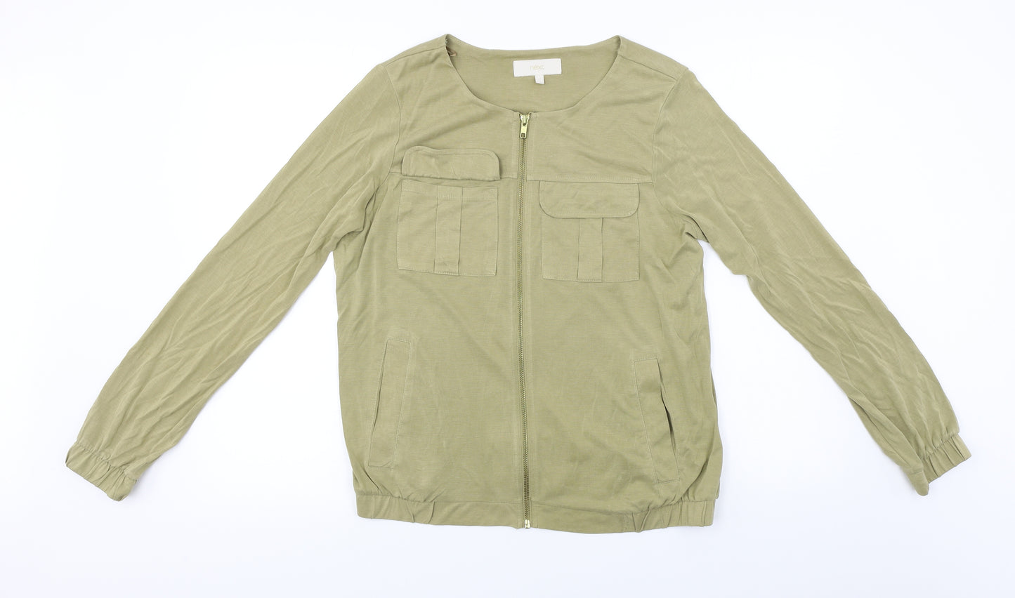 NEXT  Womens Green   Full Zip Jumper Size 12