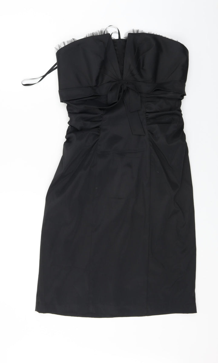 Xscape Womens Black   A-Line  Size 14