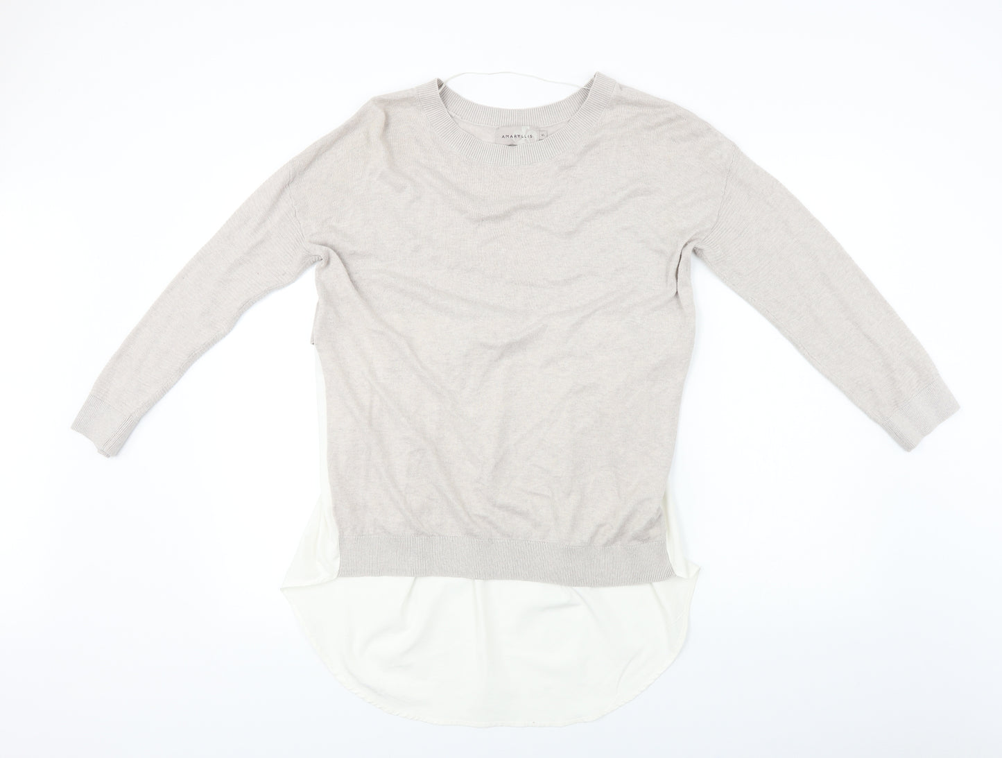 Amaryllis  Womens Beige   Pullover Jumper Size XL