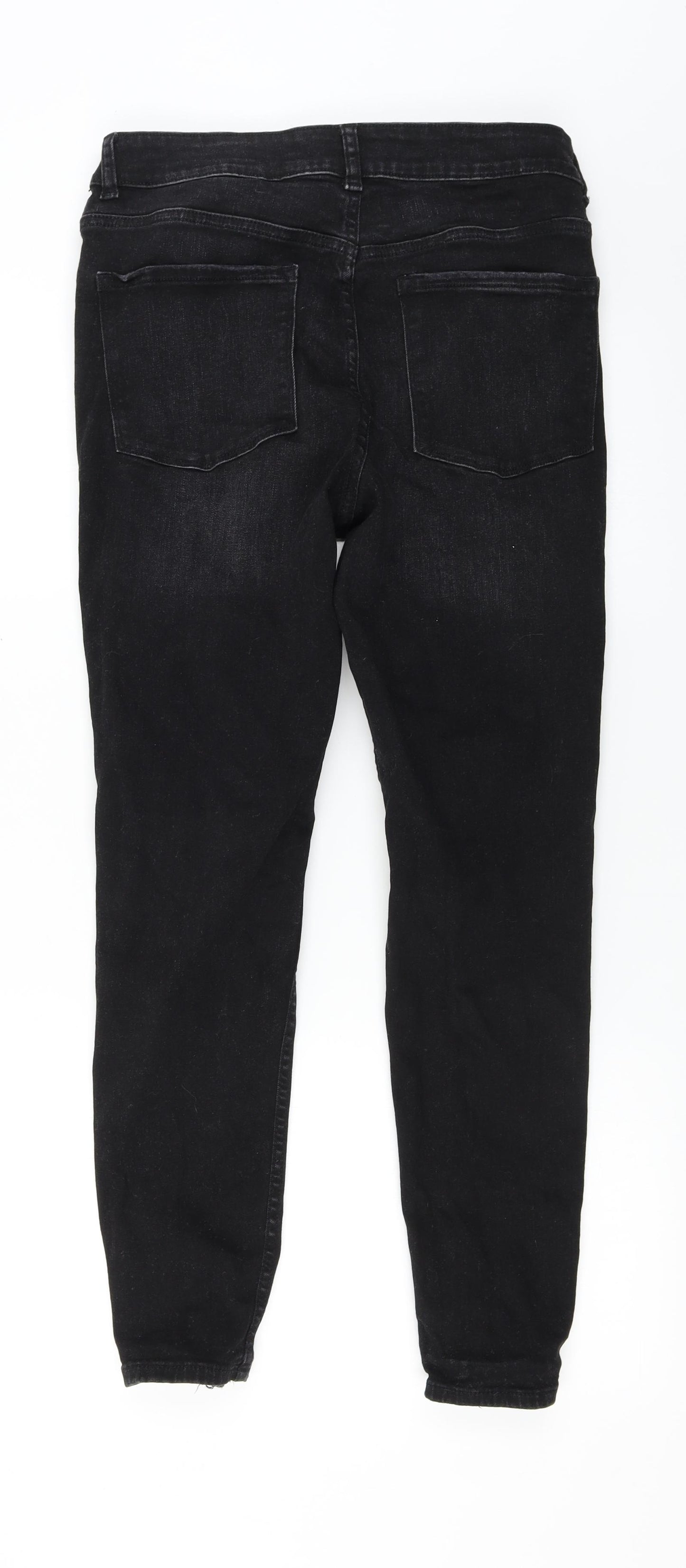 DENIM  Womens Black   Straight Jeans Size 8 L25 in