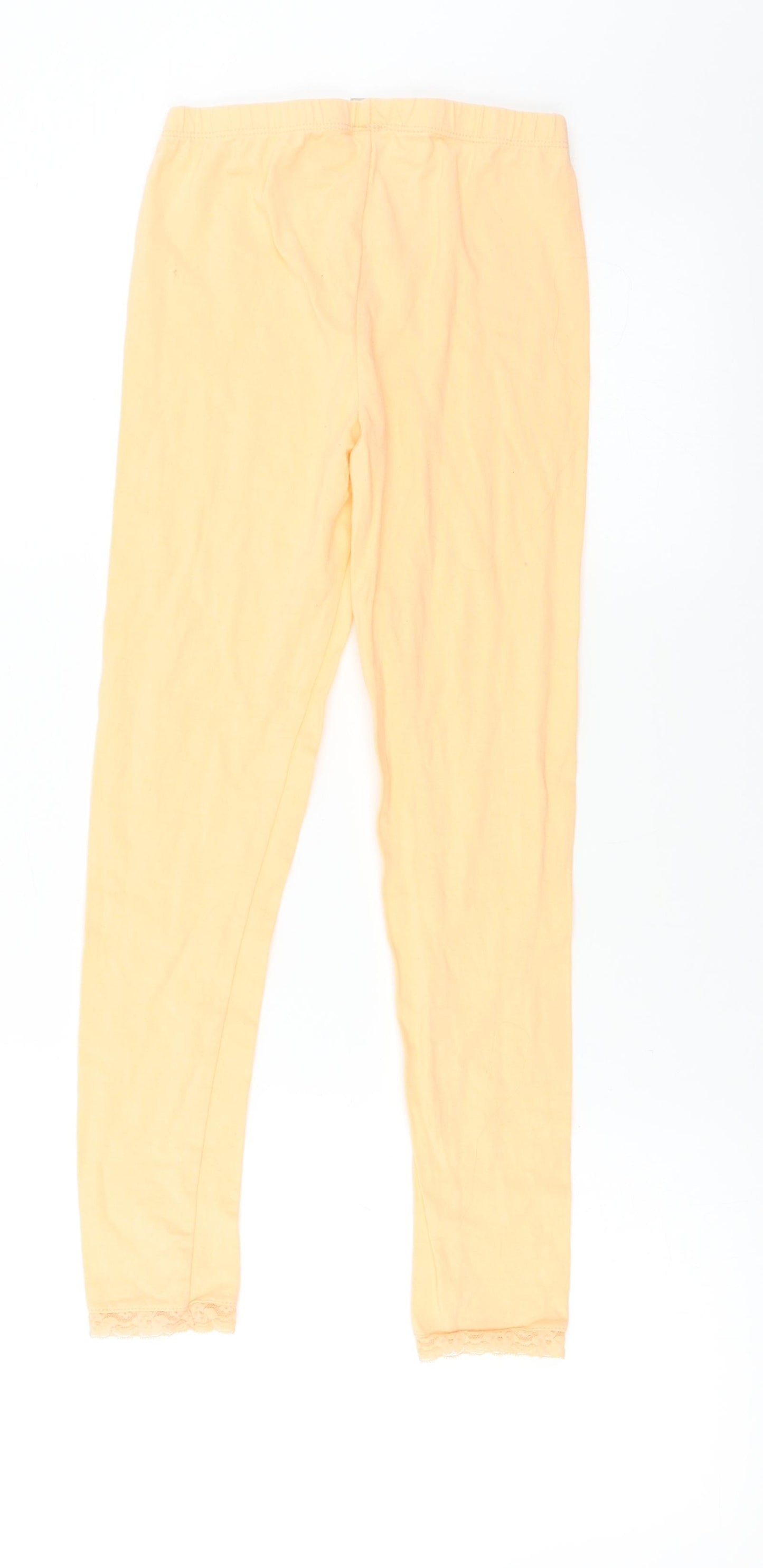 TU Girls Orange   Jegging Trousers Size 10 Years