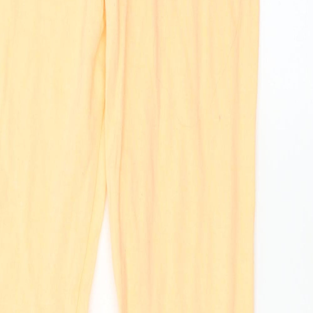 TU Girls Orange   Jegging Trousers Size 10 Years