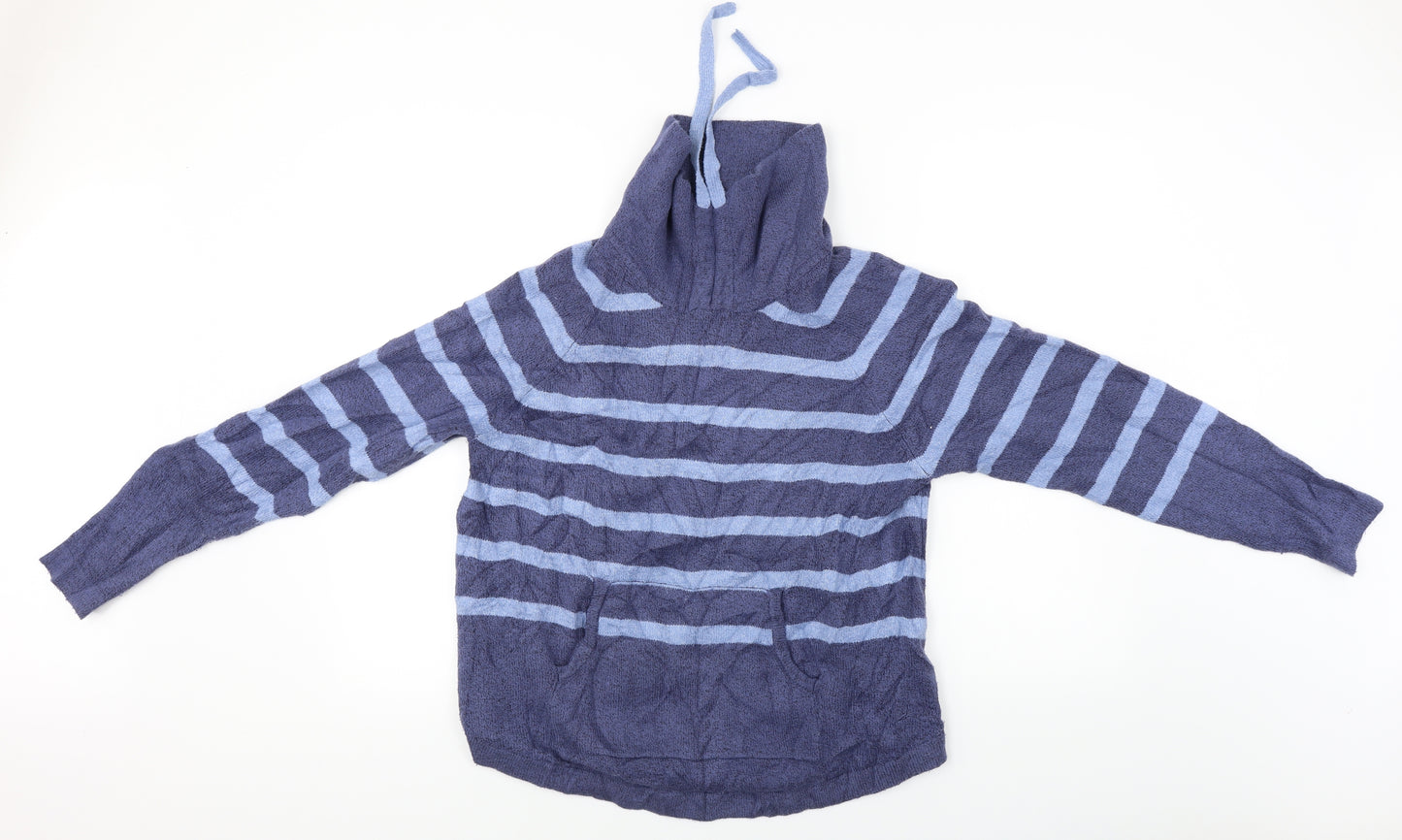 Mataray   Womens Blue Striped  Pullover Jumper Size 16