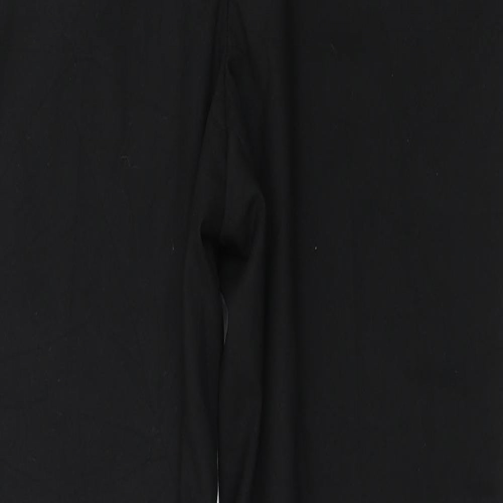 H&M Womens Black   Trousers  Size 14 L26 in