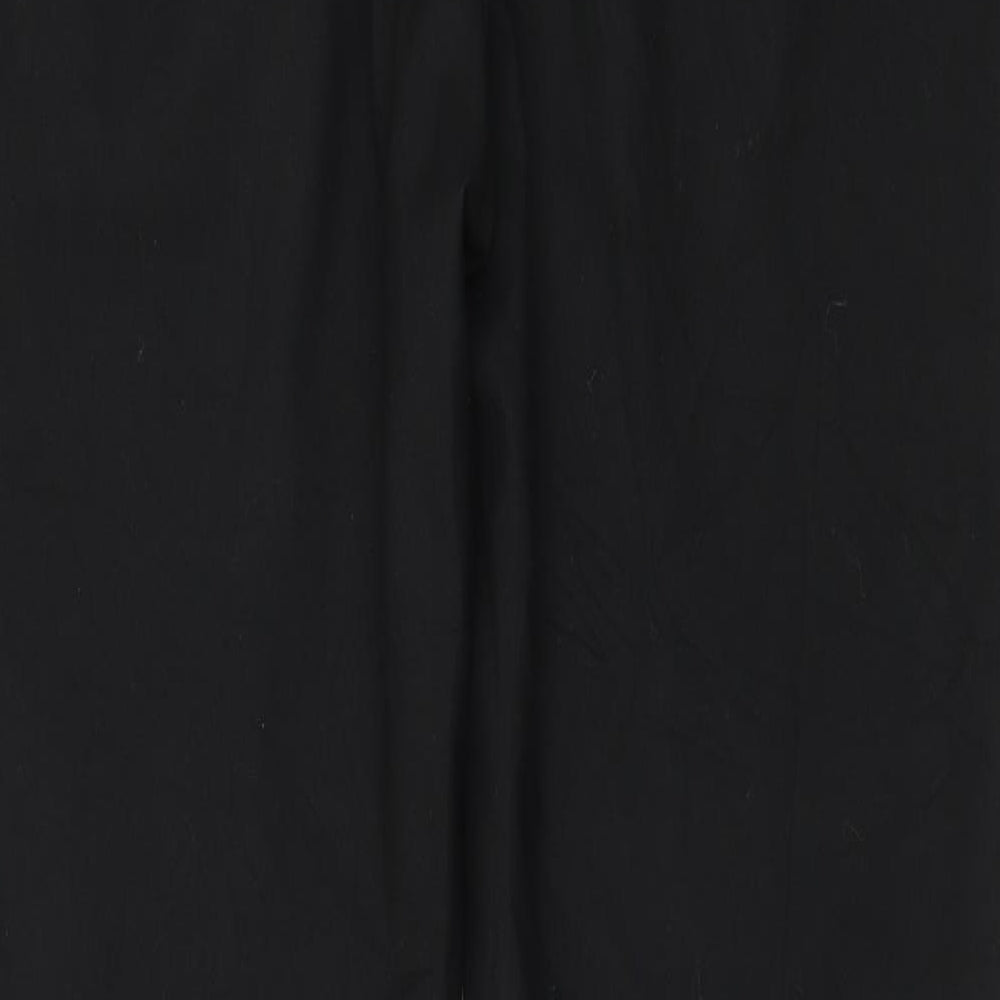 H&M Womens Black   Trousers  Size 14 L26 in