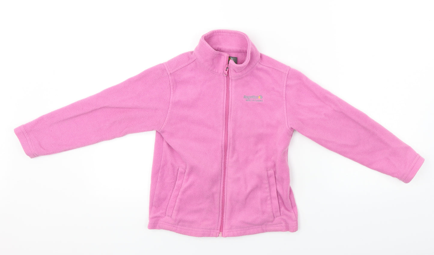 Regatta  Girls Pink   Full Zip Jumper Size 7-8 Years