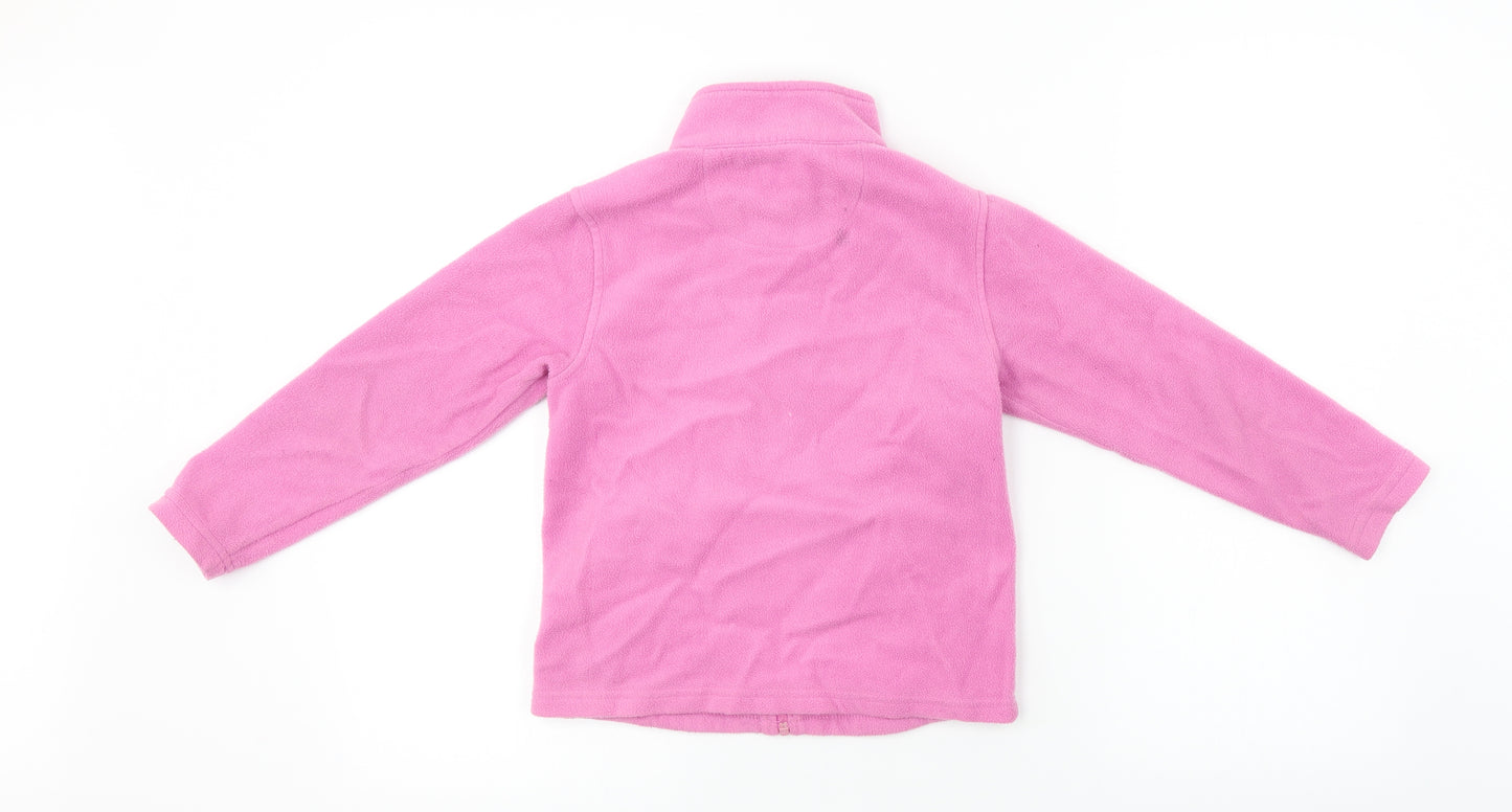 Regatta  Girls Pink   Full Zip Jumper Size 7-8 Years