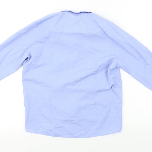 George Boys Blue   Basic Dress Shirt Size 12-13 Years