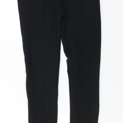 H&M  Womens Black   Trousers  Size S L24 in