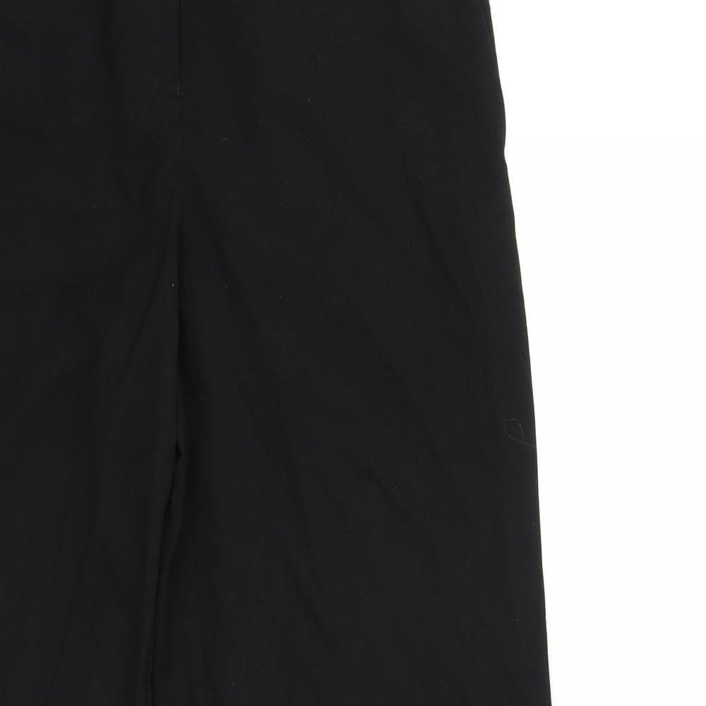 NEXT Womens Black   Trousers  Size 8 L31 in