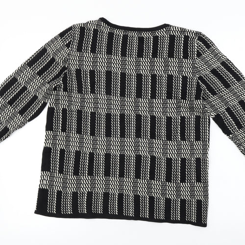 Papaya  Womens Black   Pullover Jumper Size 14