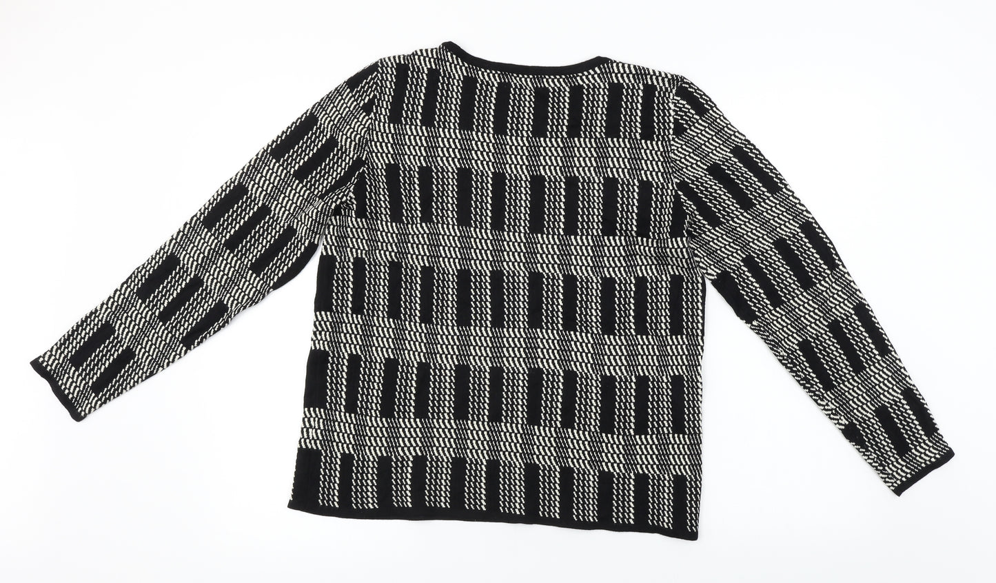 Papaya  Womens Black   Pullover Jumper Size 14