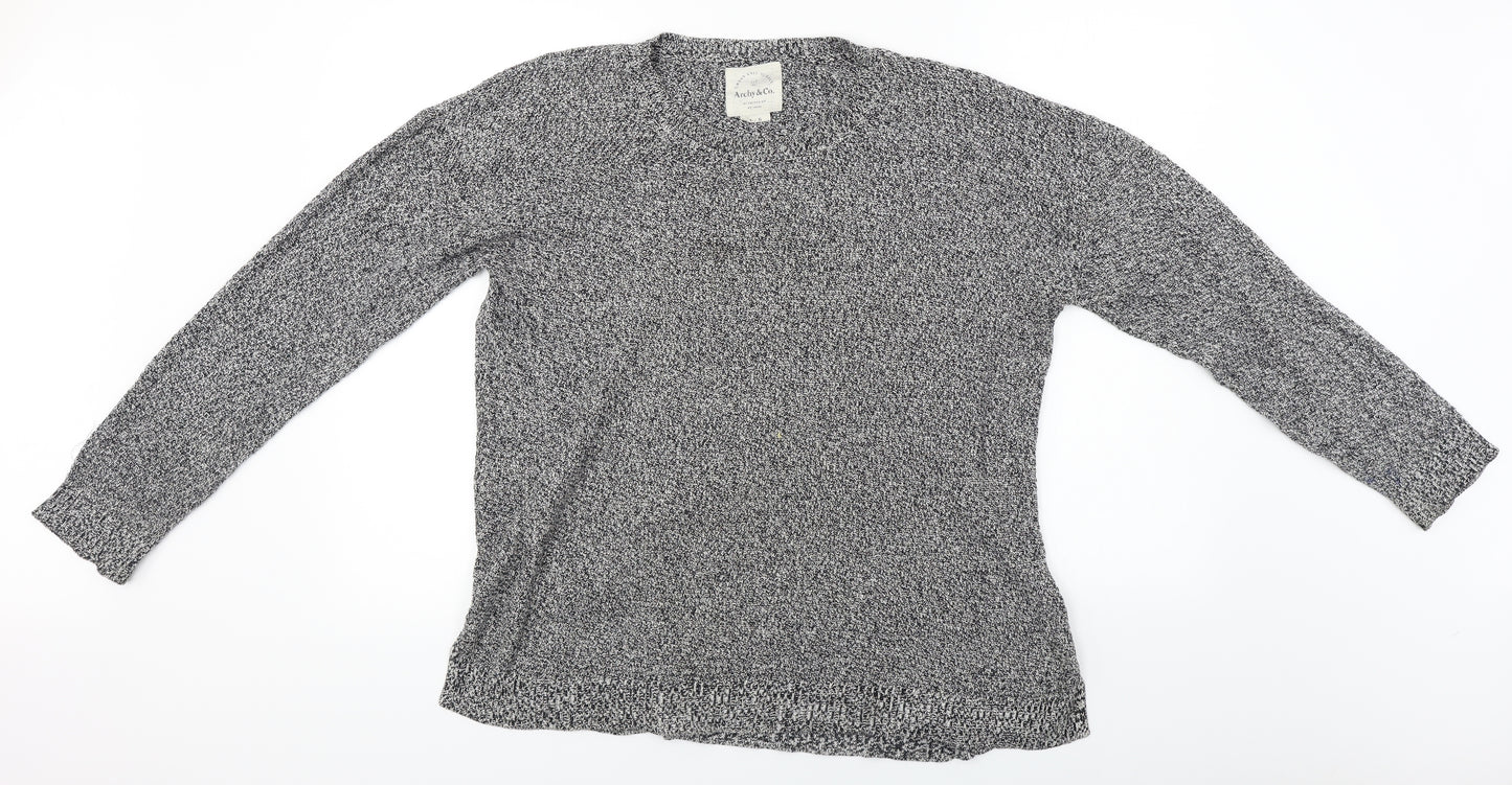 archy&co Mens Grey   Pullover Jumper Size L