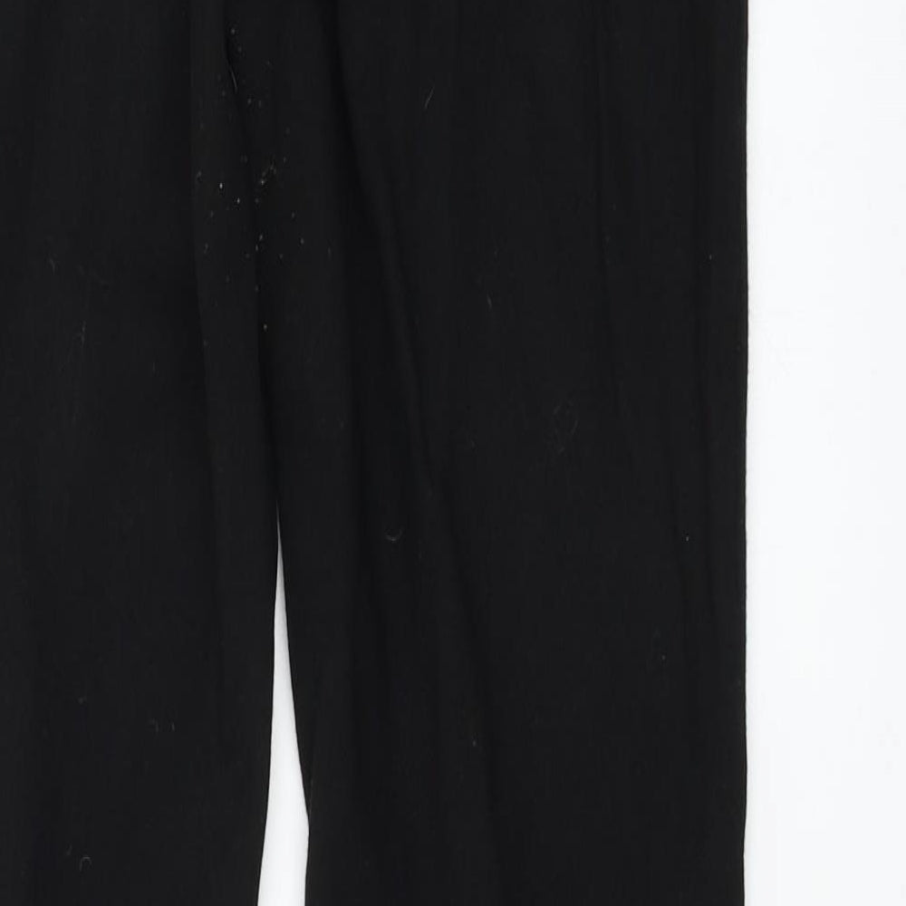 Marks and Spencer  Womens Black   Trousers  Size 10 L24 in