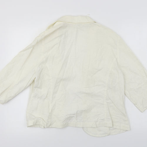 Classic  Womens Silver   Jacket Coat Size 18