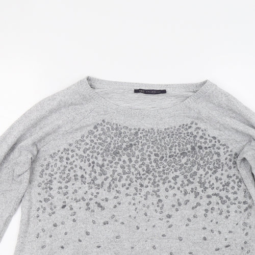 Marks and Spencer Womens Grey   Pullover Jumper Size 14